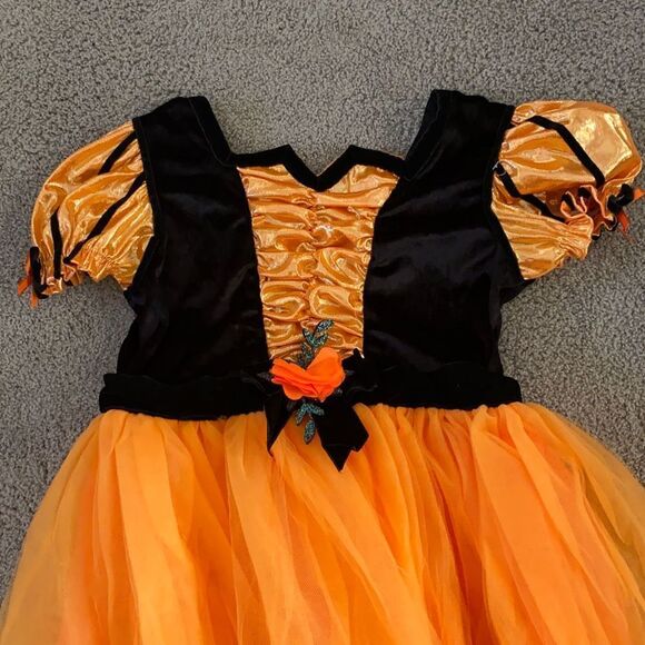 Kids Witch Dress Halloween Costume Size L (10-12) *Dress Only - Picture 2 of 5